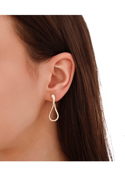 Tasarım Altın Küpe - 14K modelleri