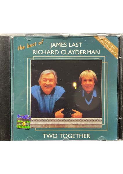 (Plak Değildir CD Dir) CD The Best Of James Last Richard Clayderman Two Together CD