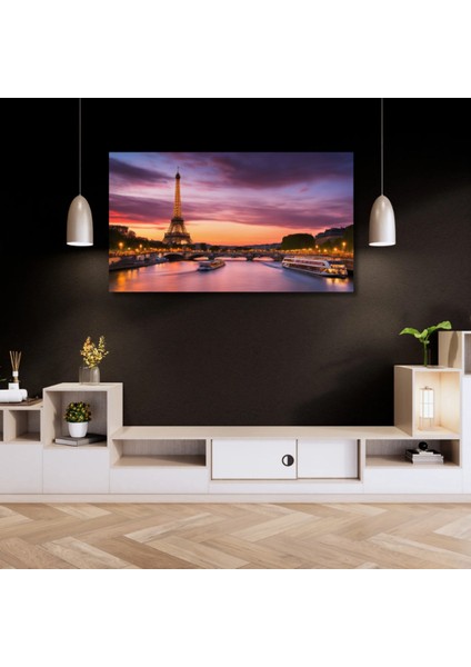 Hd Digital Baskı Paris Eyfel Kulesi Kuş Bakışı Kanvas Tablo Duvar Tablosu fiyatları