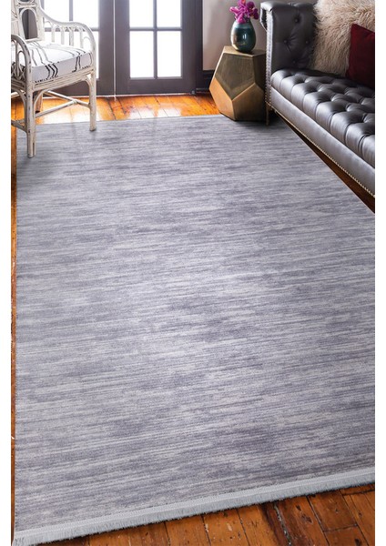 Moon 1001 Gri Modern Akrilik Yün Salon Halısı Yolluk Mutfak Yatak Odası Halısı