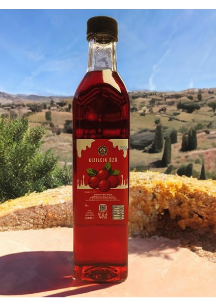 750 ml Doğal Kızılcık Özü