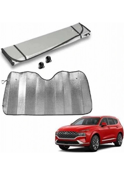 Araba Ön Cam Güneşliği Katlanabilir Oto Güneşlik Tüm Araç Modellerine Uygun modelleri