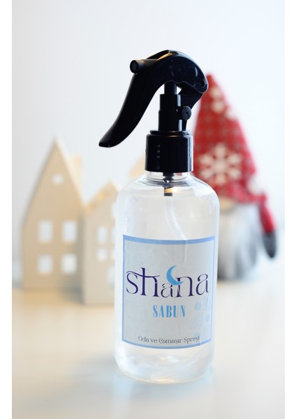 Sabun Parfümlü Oda ve Çamaşır Spreyi Ortam ve Kumaş Kokusu Baby Powder Room Spray 250ML