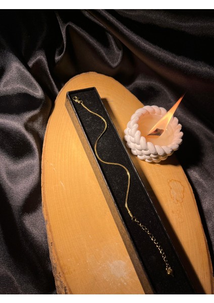 Italyan Zincir Çelik Bileklik