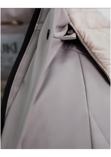 Taş Kapişonlu Kışlık Mont modelleri