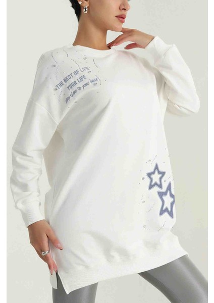 Yıldız Detaylı Tesettür Tunik fırsatları