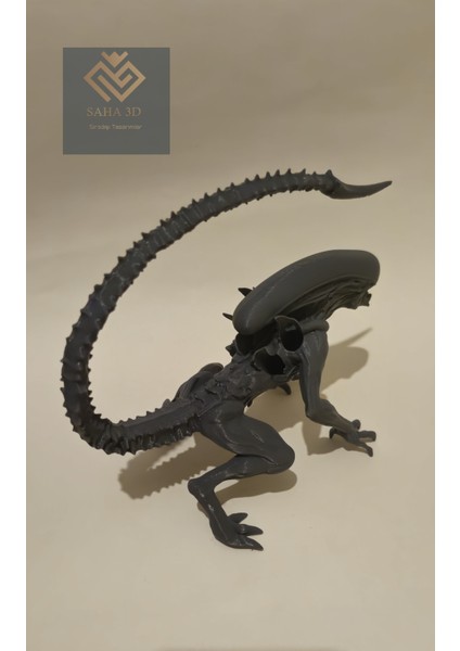 Alien (Yaratık) 4'lü Kalemlik Figür 14 Cmx 13 cm