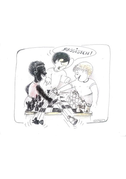 Wolfgang Schlegel 29X21CM Orijinal Karikatür Tablo modelleri