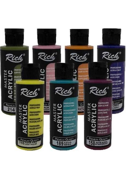 Rich Akrilik Boya Master 120 cc Ladin 120-1118