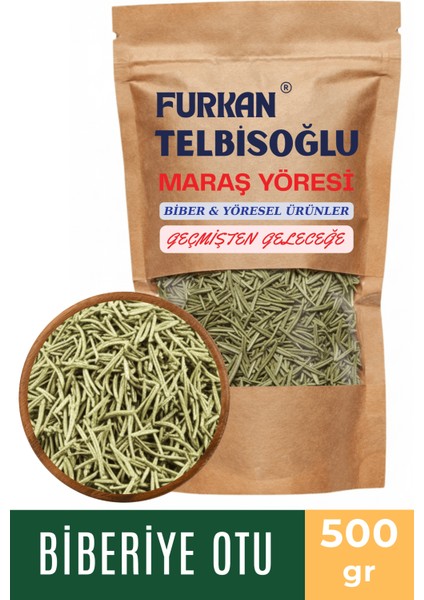 Biberiye Otu Çayı ( Yeni Mahsül, Doğal Kurutulmuş, Yeşil Renkli ) 500GR
