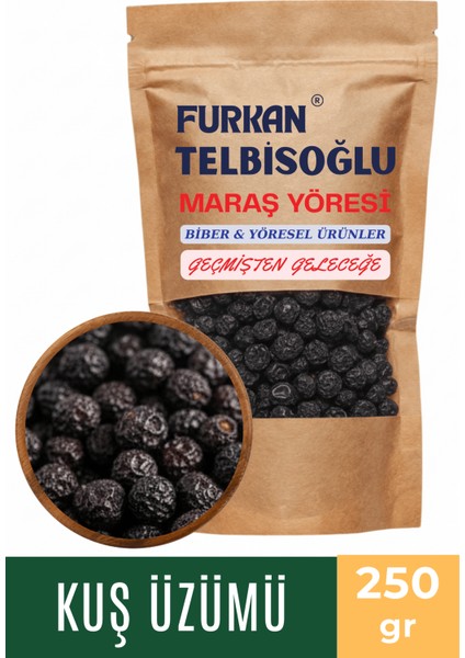 Kuş Üzümü - ( Organik , Katkısız, Elenmiş ) 250GR