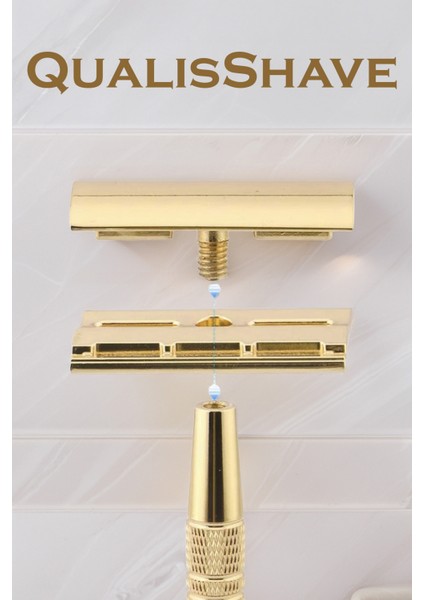 S9 Full Metal Manuel Tıraş Makinesi + 5 Adet Platinum Yaprak Jilet