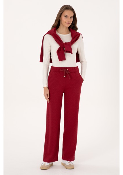 Kadın Bordo Eşofman Altı 50309056-VR014