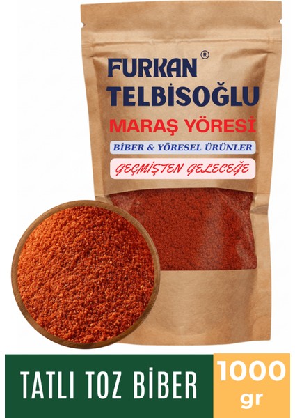 Tatlı Toz Biber ( Organik , Katkısız , Yöresel) 1000GR