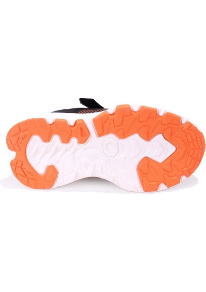 Tx-One 869F25K301 Siyah Oranj Ortopedik Günlük Erkek Çocuk Spor Ayakkabı fırsatları