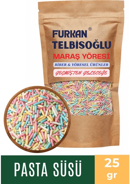 Pasta Süsü - ( Organik , Katkısız, Elenmiş ) 25GR