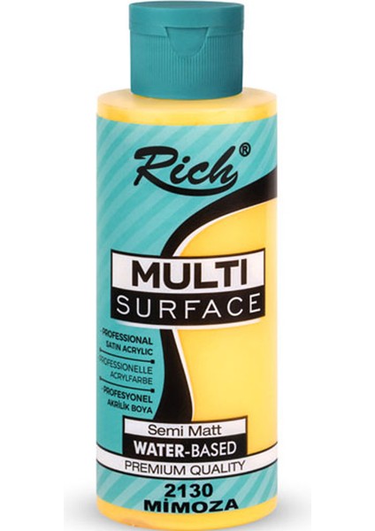 Rich Akrilik Boya Multi Surface 120 cc Mimoza 2130