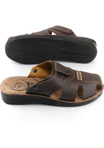 Yazlık Erkek Çıtçıtlı Ayarlanabilir Terlik-Sandalet fırsatları