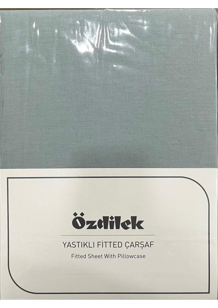 Colurist Lastikli Fitted Tek Kişilik Çarşaf Takımı 100 x 200 +30 cm ( 30 cm Yükseklik ) Çağla