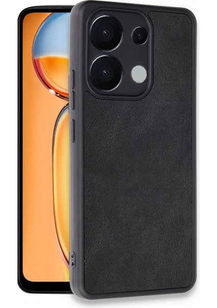 Xiaomi Redmi Note 13 4g Kılıf Aras Deri Kapak - Siyah (K95) fiyatları