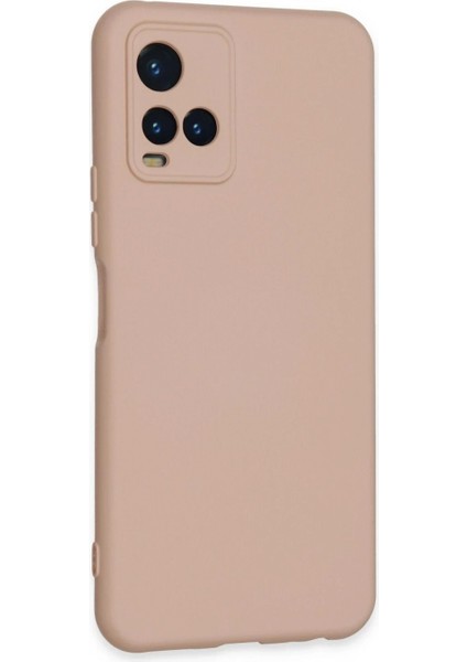 Vivo Y21S Kılıf Nano Içi Kadife Silikon - Pudra (K95) fiyatları