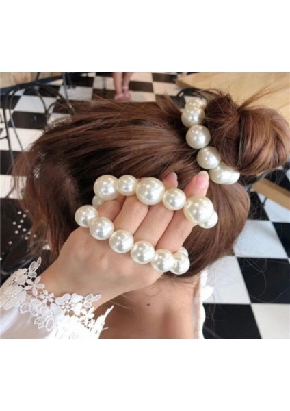 Esnek Misinalı Inci Toka