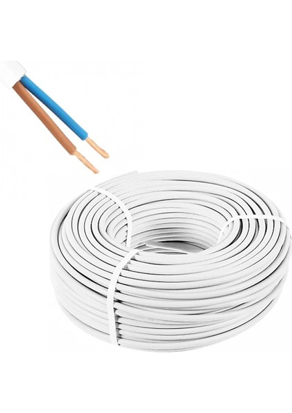 Toros Kablo H05VV-F Ttr Cca 2x2.5mm Kablo 100MT (K95)