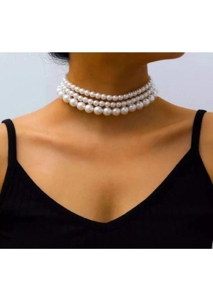 3 Boy Zeren Inci Kolye modelleri