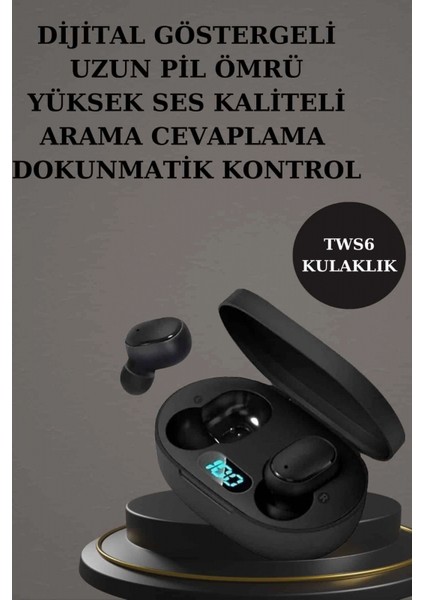 Nabız Ölçer Hediye Bileklikli Akıllı Saat ve Dijital Göstergeli Bluetooth Kulaklık Çoklu Şarj Girişi fiyatları