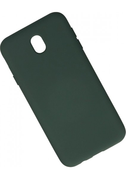 Samsung Galaxy J7 Pro / J730 Kılıf Nano Içi Kadife Silikon - Koyu Yeşil (K95) fiyatları