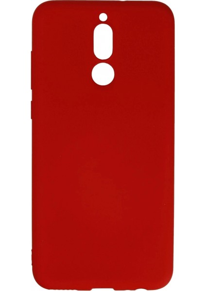 Huawei Mate 10 Lite Kılıf Nano Içi Kadife Silikon - Kırmızı (K95)