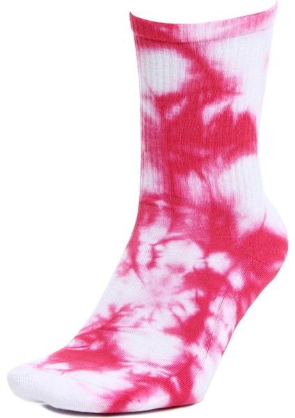 Nuvola-2 Unisex Pembe Günlük Stil Çorap 24KUAL19D07-PEMBE