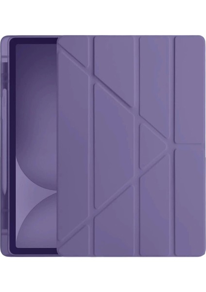 Tab S10 Fe 13.1 Kalemlikli Hugo Tablet Kılıfı - Mor