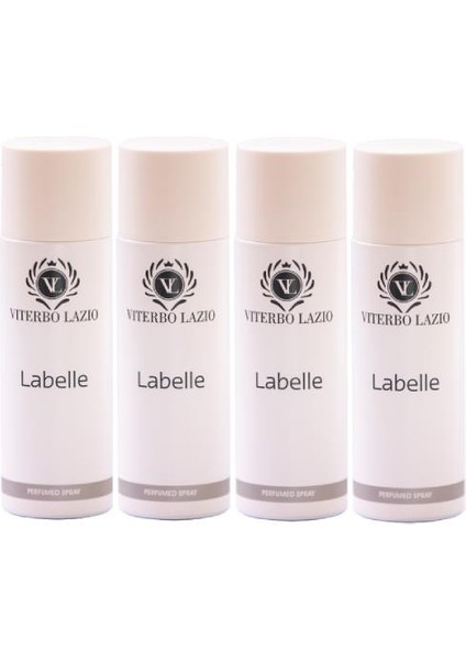 Labelle 4 x 200 ml Kadın Deodorant