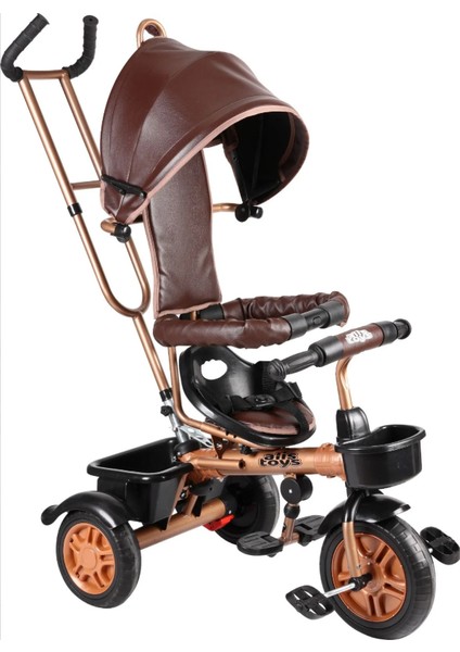 Aliş Sweet Gold Ebeveyn Kontrollü Itmeli Çocuk Bisikleti 1-5 Yaş