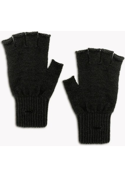 Unisex Parmaksız Eldiven Siyah Standart fiyatları