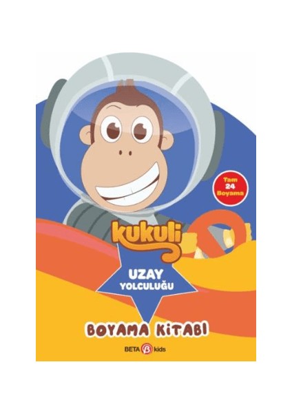 Kukuli Uzay Yolculuğu Boyama Kitabı