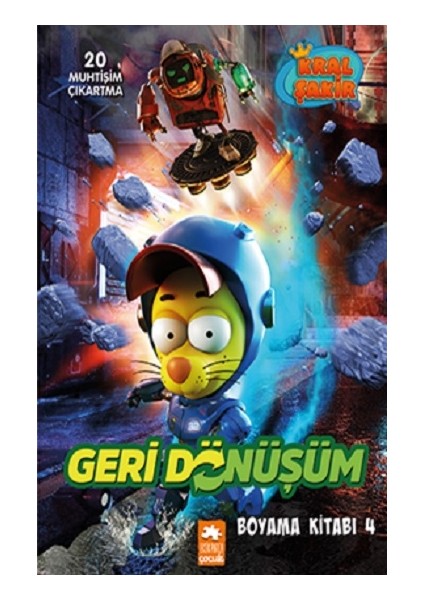 Kral Şakir Geridönüşüm Boyama Kitabı 4