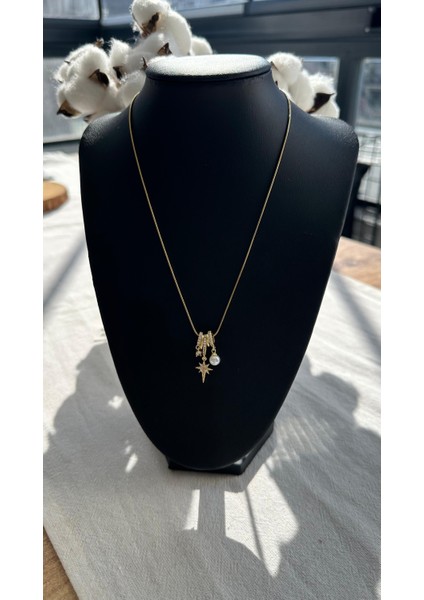 Inci Detay Taşlı Kolye modelleri