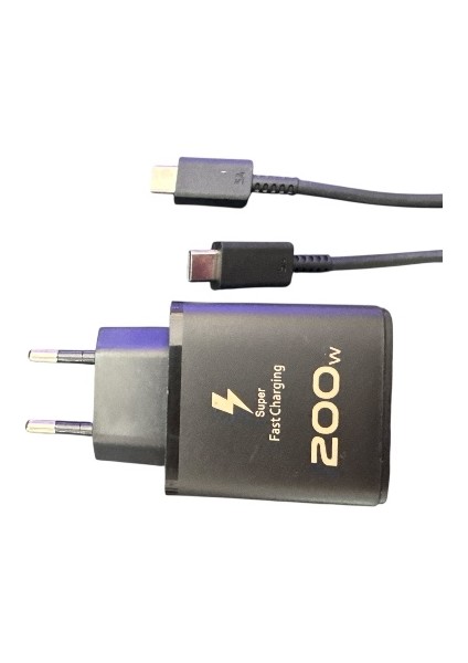 YK-SR62 200W Usb+Pd Şarj Başlığı ve Typec-Typec Kablo