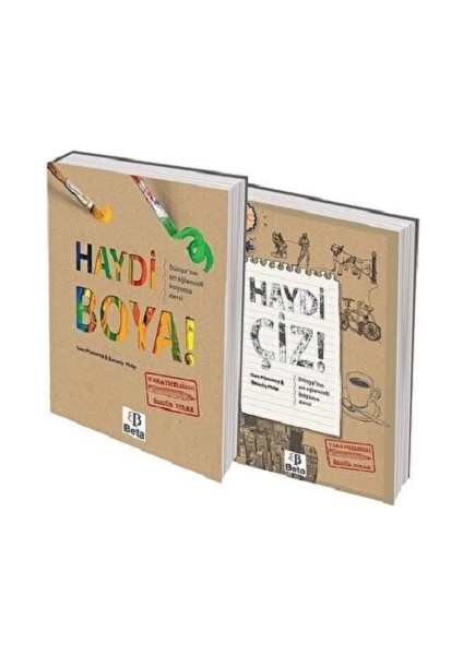 Haydi Boya - Çiz Seti 2 Kitap