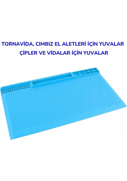 W200 Isıya Dayanıklı Silikon Ped Mıknatıslı Tamir Pedi 38X21CM modelleri