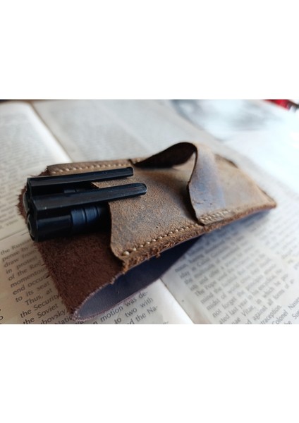 Crazy Gerçek Deri Özel Kalemleriniz Için Kalemlik ( 2*3 Kalem Için ) 27 cm \ 6 cm LMN24 fiyatları