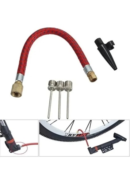 4 Lü Pompa Iğnesi Bisiklet ve Top Şişirme Iğnesi K-4900 Gkh fırsatları