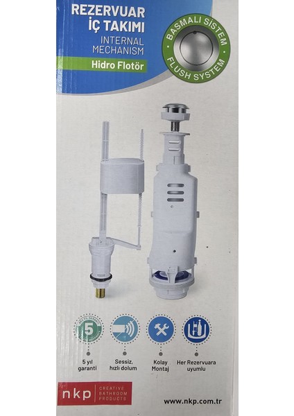 Remont Nkp Rezervuar Iç Takım - Klozet Iç Takımı - Hidro Flötör - 5 Yıl Garantili - 0110 modelleri