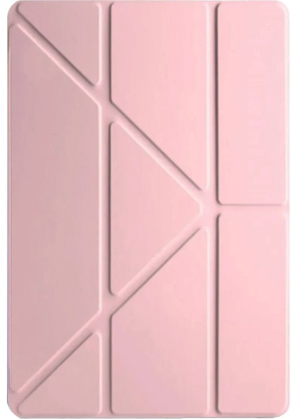 Nrzsnt Newface Huawei Matepad Pro 12.2 2025 Kalemlikli Mars Tablet Kılıfı - Rose Gold