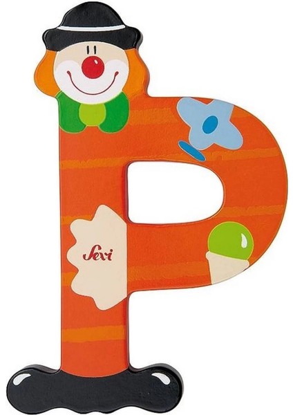 Bfs Palyanço Ahşap Harf P