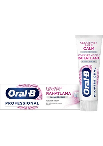 4 Adet -B Diş Macunu Profesyonel Hassasiyet ve Diş Eti Hassas Beyazlık 75 ml