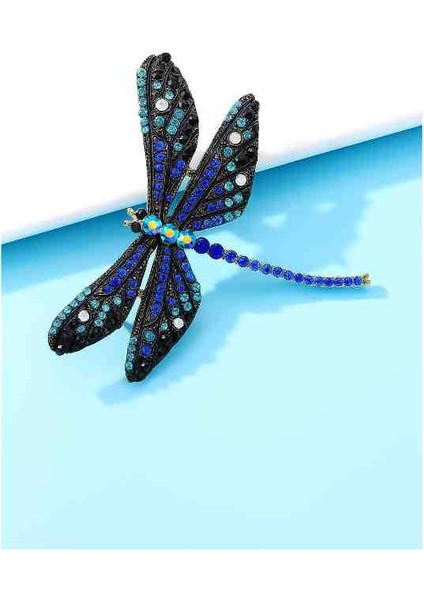 Mavi Taşlı Luna Yusufcuk Broş fiyatları