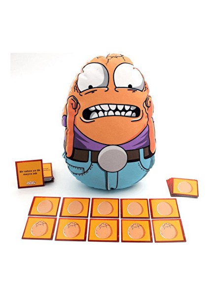 4 Adet Çatlak Yumurta Kutu Oyunu